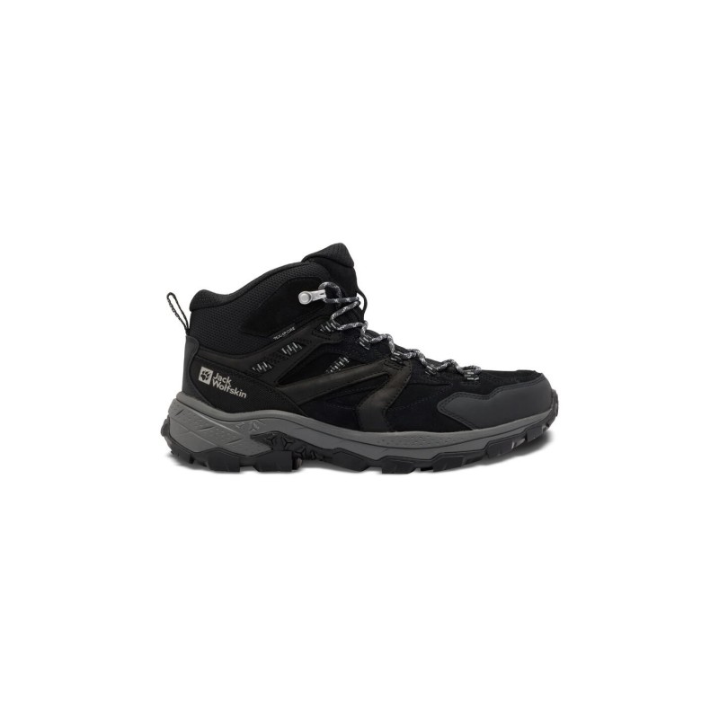 Jack Wolfskin Vojo Tour Backlength Texapore Mid Men Wasserdichte Wanderschuhe Herren 44.5 grey,black Phantom