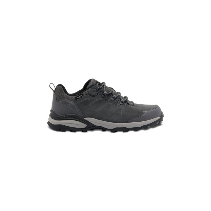 Jack Wolfskin Refugio Texapore Low Men Wasserdichte Wanderschuhe Herren 39.5 grey slate