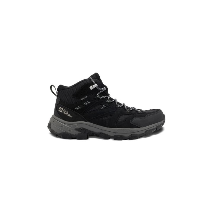 Jack Wolfskin Vojo Tour Texapore Mid Men Wasserdichte Wanderschuhe Herren 47.5 grey,black Phantom