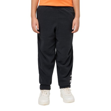 Jack Wolfskin Smileyworld Pants Youth Fleece-Hose Kinder L black granite black