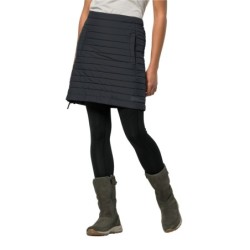 Jack Wolfskin Iceguard Skirt Winterrock Damen XL grey,black Phantom