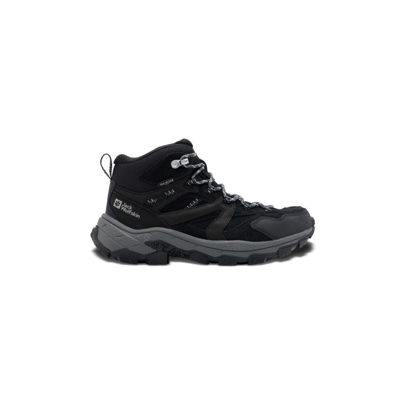 Jack Wolfskin Vojo Tour Backlength Texapore Mid Women Wasserdichte Wanderschuhe Damen 40 grey,black Phantom