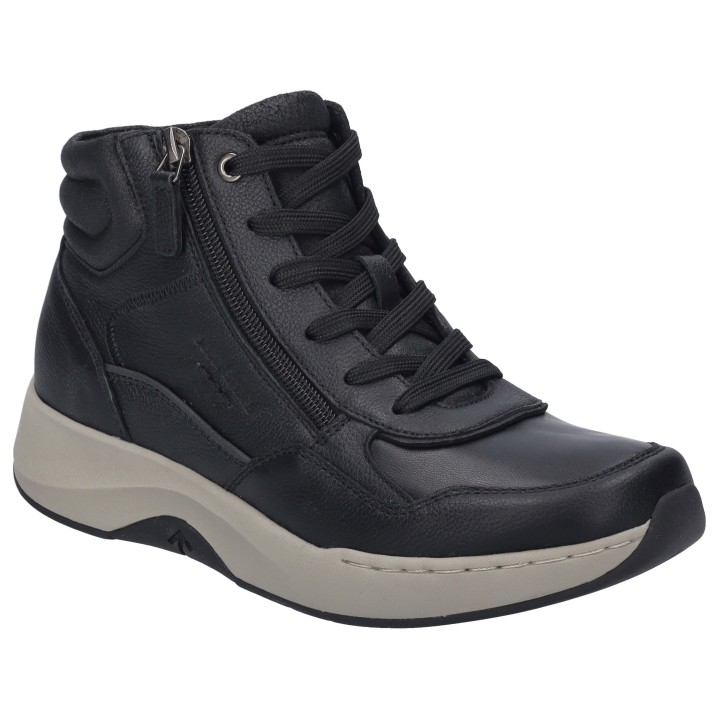 Josef Seibel Sneaker "Elli 01", Trekkingschuh, Schnürboots, Komfortschuh mit Wechselfußbett