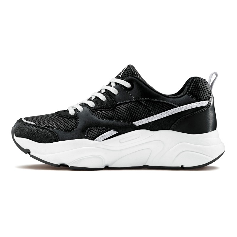 LASCANA Sneaker, mit ultraleichter Chunky-Sohle, Schnürhalbschuh, Freizeitschuh