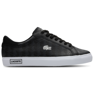 Lacoste Powercourt Herren Schuhe - Schwarz - Größe: 40.5 - Leder - Foot Locker