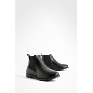 Breite Passform Chelsea-Stiefel - Schwarz - 41, Schwarz