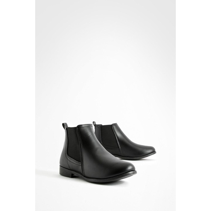 Breite Passform Chelsea-Stiefel - Schwarz - 41, Schwarz