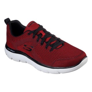 Skechers Sneaker "SUMMITS", mit gepolstertem Schaftrand, Freizeitschuh, Halbschuh, Schnürschuh