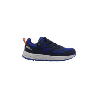 Jack Wolfskin Woodland 2 Texapore Low Kids Wasserdichte Wanderschuhe Kinder 30 blue night blue