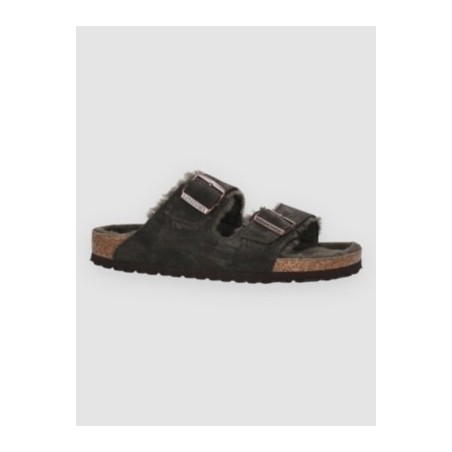 Birkenstock Arizona Shearling Sandalen mocha