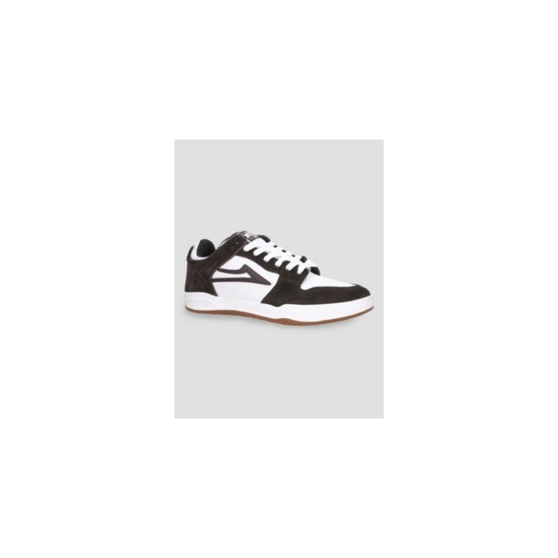 Lakai Telford Low Skateschuhe white suede