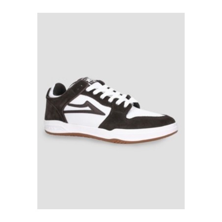 Lakai Telford Low Skateschuhe white suede