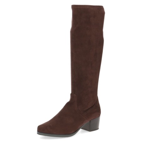 Caprice Stiefel, Blockabsatz, Schlupfstiefel mit Stretch-XS-Schaft in schmaler Form