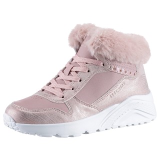 Skechers Sneaker "Uno Lite - Comfurt Collar", Schnürboots, Winterstiefel, High Top Sneaker mit wärmendem Futter