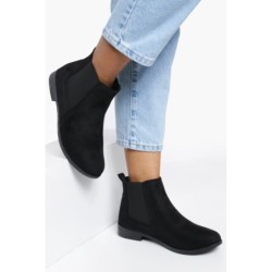 Wildleder Chelsea-Stiefel - Schwarz - 38, Schwarz
