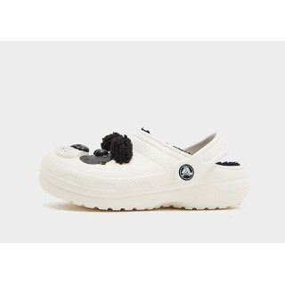 Crocs Lined Clog Kleinkinder - White, White