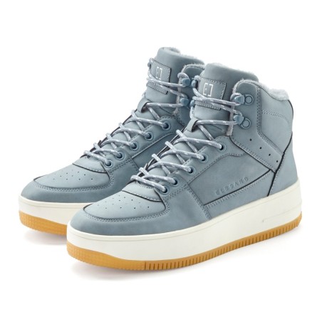 Elbsand Sneaker, mit kuscheligem Warmfutter, Freizeitschuh, Halbschuh, High Top Sneaker