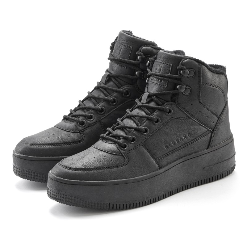 Elbsand Sneaker, mit kuscheligem Warmfutter, Freizeitschuh, Halbschuh, High Top Sneaker