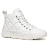 Geox Sneaker "J LAQUINNY GIRL B", High Top Sneaker, Schnürboots, Freizeitschuh mit Reißverschluss