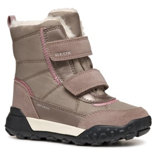 Geox Winterstiefel "J TREKKYUP GIRL B ABX", Klettstiefel, Snowboots, Winterstiefel mit Warmfutter