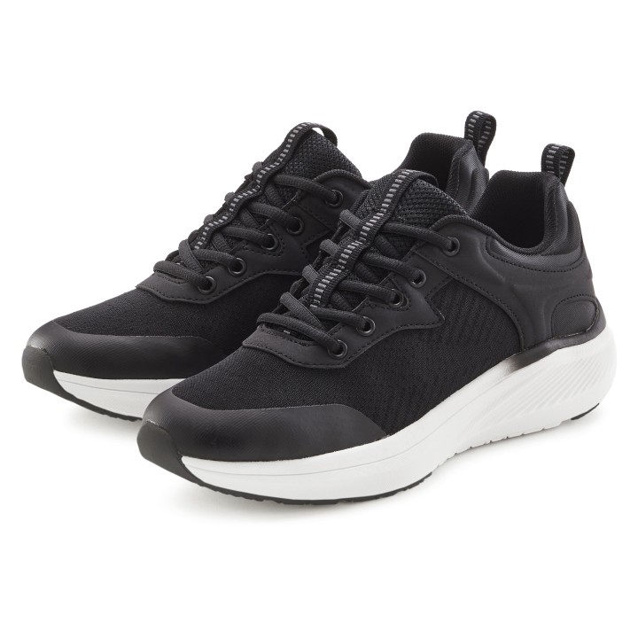 LASCANA Sneaker, Freizeitschuh, Schnürhalbschuh mit herausnehmbarer Innensohle VEGAN