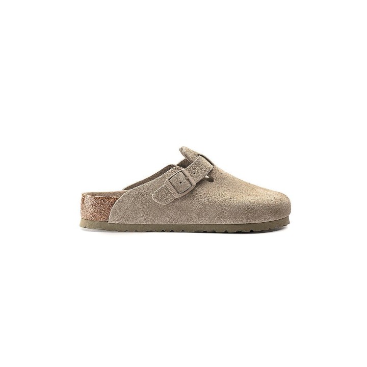 BIRKENSTOCK Clogs Weichbettung BOSTON  beige | 36