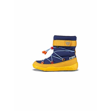 AFFENZAHN Kinder Winterstiefel  VEGAN SNOWY Tukan dunkelblau | 23