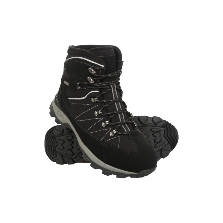 Boulder Herren Winter-Trekking-Stiefel - Grau