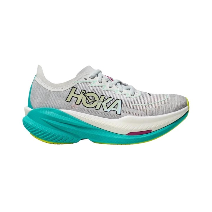 Hoka Mach X 2 Grau Blau  Damenschuhe, Größe EU 40