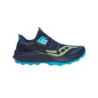 Saucony Endorphin Rift Schuhe Marineblau Gelb, Größe 41 - EUR