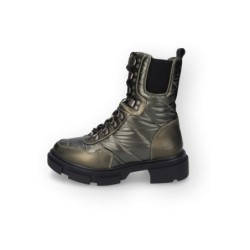 Dockers by Gerli Schnürstiefel - Schnürboots - EU37 bis EU41 - für Damen - Größe EU37 - grün/schwarz