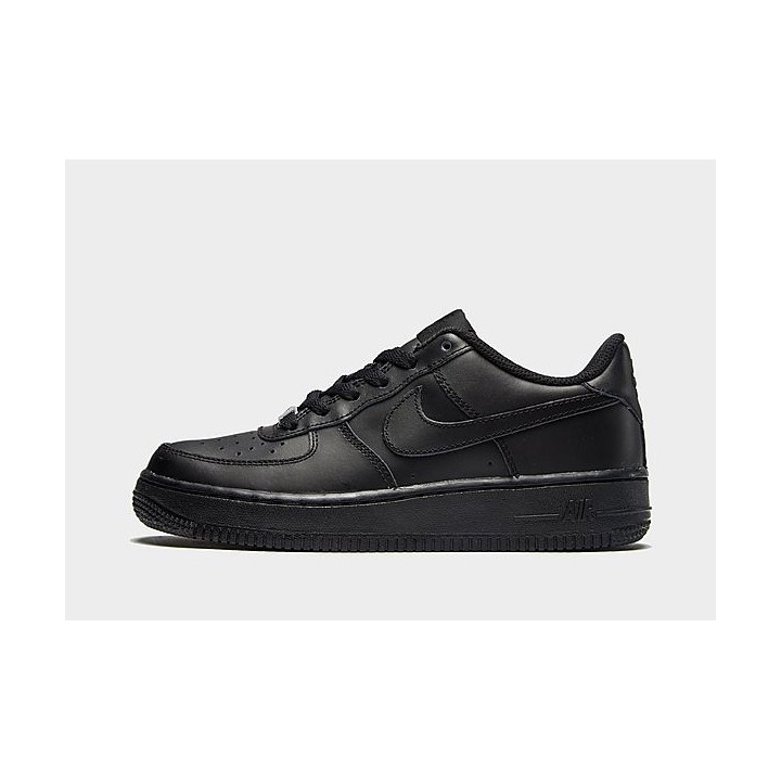 Nike Nike Air Force 1 Older Kids' Shoe - Black - Kids, Black