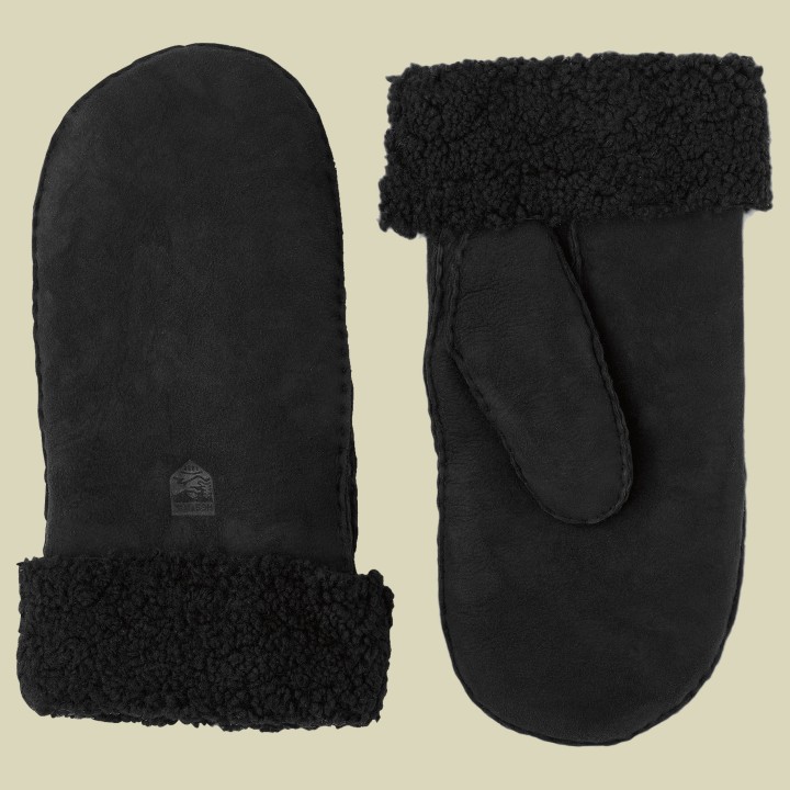 Sheepskin Mitt Women schwarz 9 - black