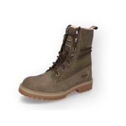 Dockers by Gerli Schnürstiefel - Schnürboots - EU36 bis EU39 - für Damen - Größe EU36 - grün