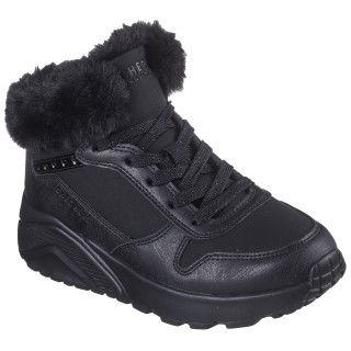 Skechers Sneaker "Uno Lite - Comfurt Collar", Schnürboots, Winterstiefel, High Top Sneaker mit wärmendem Futter