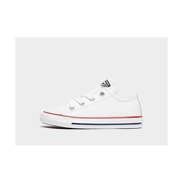 Converse All Star Leather Baby - White - Kids, White