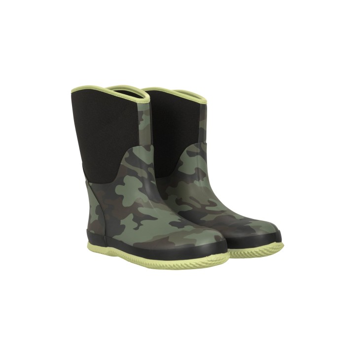 Puddle gummistiefel für Kinder - Schwarz