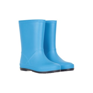 Einfarbige Junior Gummistiefel - Blau