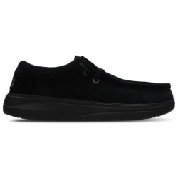 HEYDUDE Suede Herren Schuhe - Schwarz - Größe: 42 - Wildleder - Foot Locker