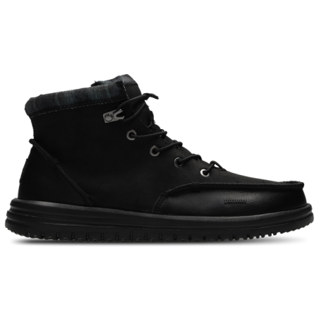 HEYDUDE Bradley Herren Schuhe - Schwarz - Größe: 41 - Wildleder - Foot Locker