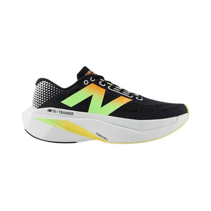 New Balance FuelCell SuperComp Trainer v3 Schuhe Schwarz Grün Gelb, Größe 41,5 - EUR