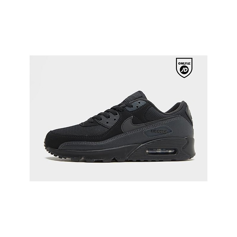 Nike Air Max 90 - Black/Anthracite - Mens, Black/Anthracite