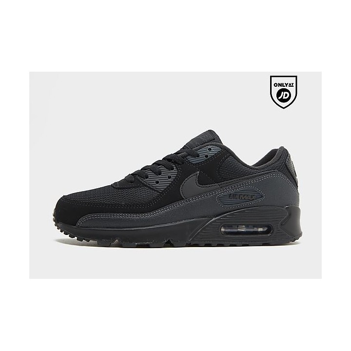 Nike Air Max 90 - Black/Anthracite - Mens, Black/Anthracite