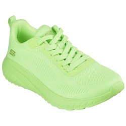 Skechers Sneaker "BOBS SQUAD CHAOS-COOL RYTHMS", Knitwear-Sneaker, Schnürschuh in veganer Verarbeitung