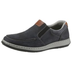 Rieker Slipper, Halbschuh, Freizeitschuh, Schlupfschuh mit modischer Blattnaht