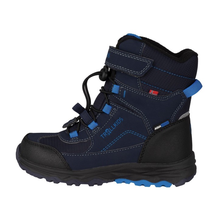 TROLLKIDS Winterstiefel "KIDS HAFJELL WINTER BOOTS XT", wasserdicht, Klettverschluss, reflektierende Details