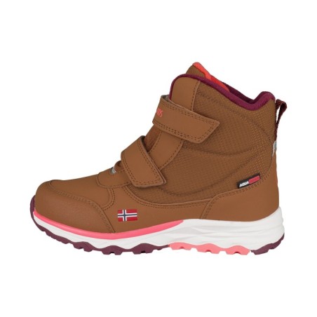 TROLLKIDS Winterstiefel "KIDS HAFJELL WINTER BOOTS", wasserdicht, Klettverschluss, reflektierende Details