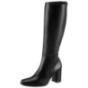 Paul Green Stiefel, Langschaftstiefel, Klassik-Stiefel, Blockabsatz, mit Reißverschluss