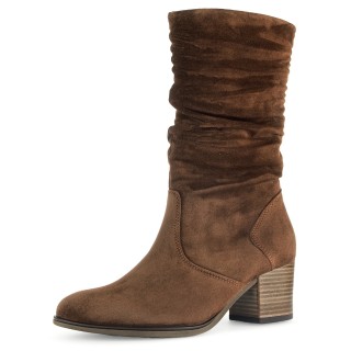 Gabor Stiefel "Ancona", Blockabsatz, Kurzstiefel, Businessstiefel im slouchy-Look