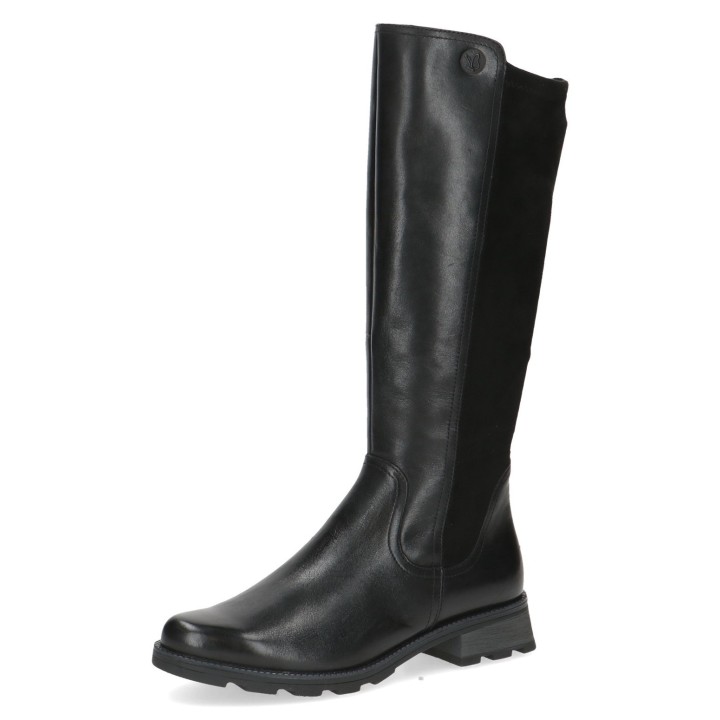 Caprice Stiefel, Blockabsatz, Langschaftstiefel, Businessstiefel mit Reißverschluss